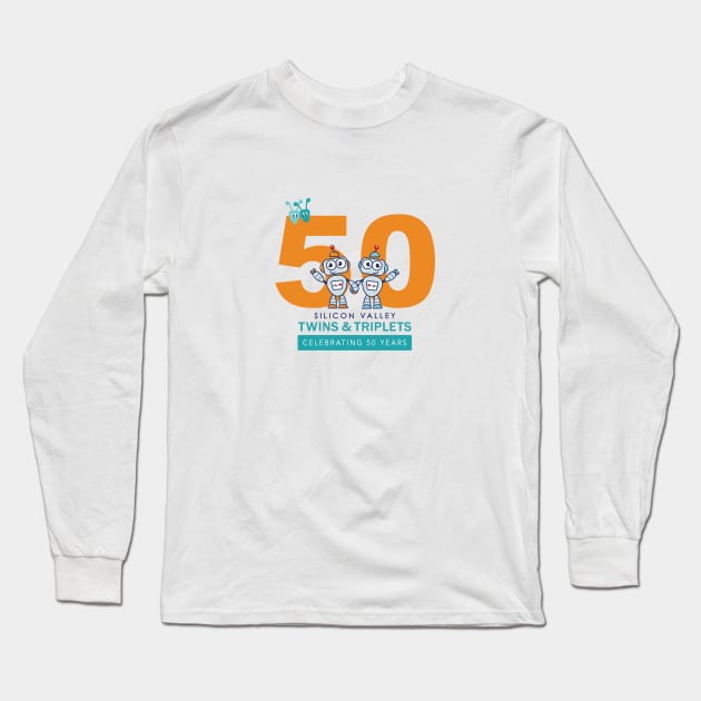 50th anniversary center logo Long Sleeve T-Shirt by svtwinsandtriplets